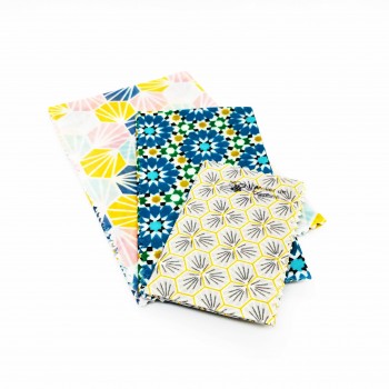 Lot de 3 bee wraps S-M-L